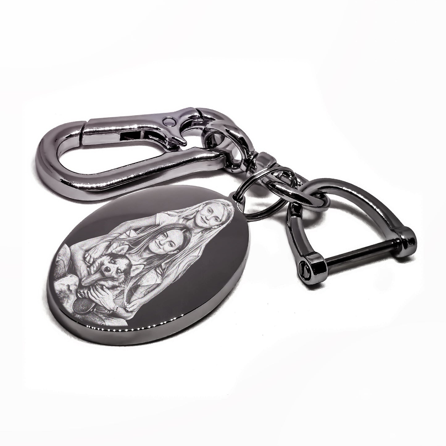 Llavero Ovalo Premium