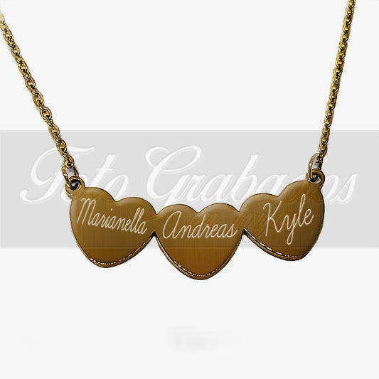 Conjunto triple corazón