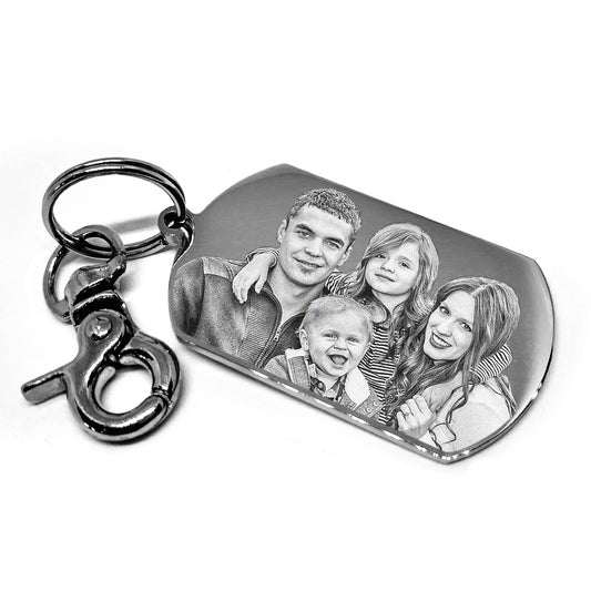 Llavero Dogtag/Placa militar